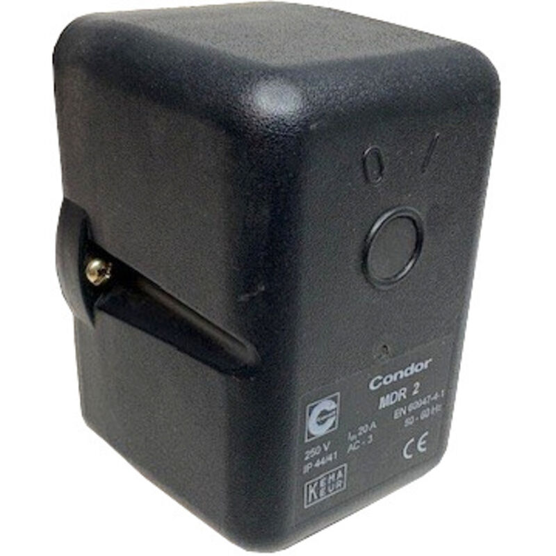 Condor Druckschalter MDR 2 250V 20A mit Anschlussgewinde inkl. Schuko ...