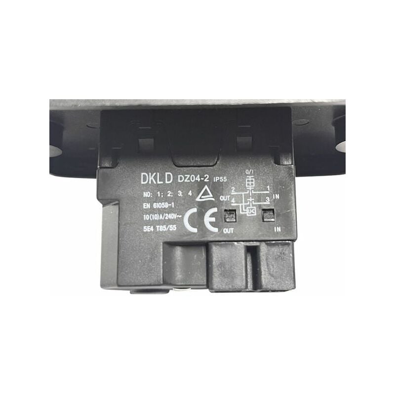 WOLPART KJD12 Elektromagnetischer Schalter 250V 16A Start/Stop mit Not/Aus-  Funktion Druckknopfschalter Schalter_30030-01014
