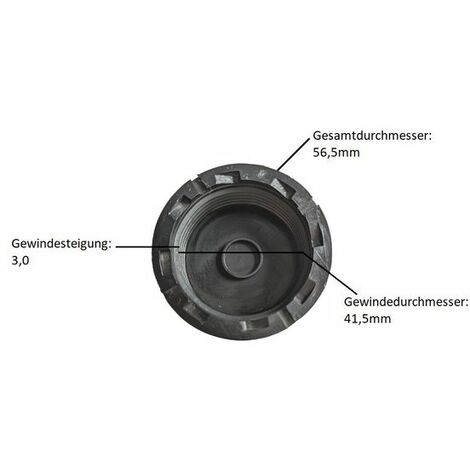 Ersatz Tankdeckel Kraftstofftankdeckel für Rasenmäher uvm.