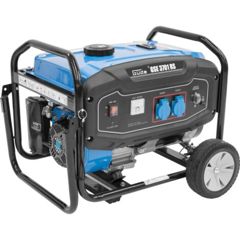 Güde Stromerzeuger GSE3701RS 2x230V Benzin Stromgenerator Notstromaggregat