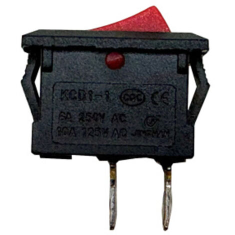 KCD1-1 Mini-Wippschalter Kippschalter 250V 10A 2Pin Schalter (1/4)