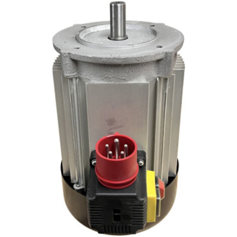 Ersatzmotor Industriemotor für Holzspalter mit KEDU KOA1Y Schalter 400V 16A mit Phasenwender