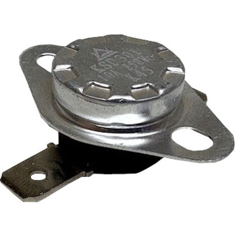 KSD301 Thermoschalter 250V 10A 2Pin Bimetallschalter für Elektroheizer uvm.