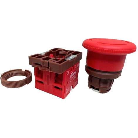 BADA TQKB02 Not-Aus-Schalter Sicherheitsabschalter 250V 8A 3-teilig