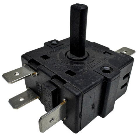JINHE Electronics Drehschalter 25T125 UPA66 250V 26A 5Pin Schalter für Elektroheizer uvm.