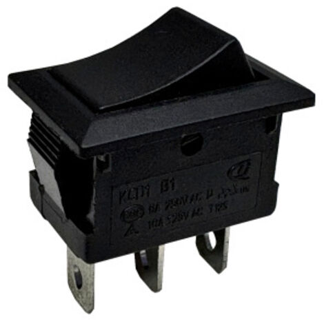 KCD1 B1 Wippschalter Kippschalter 250V 10A 3Pin Schalter für Plasmaschneider uvm. (1/4)