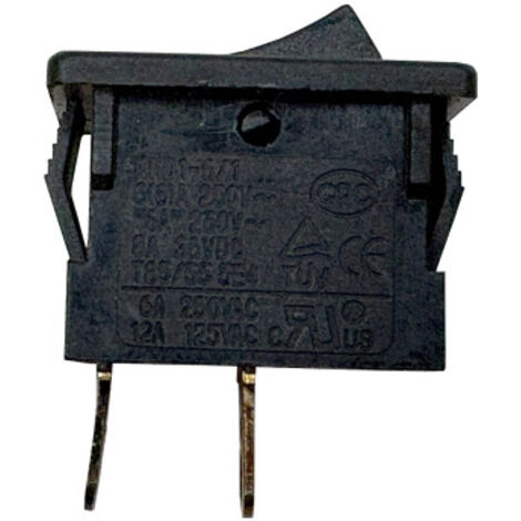 JIABEN KND1-6/1 Wippschalter Kippschalter 250V 12A 2Pin Schalter für Motor-Blasgerät uvm. (1/5)