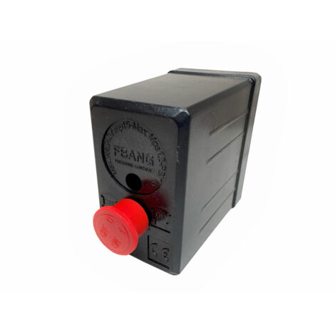 Druckschalter FBANG 240V 15A 175psi inkl. Entlastungsventil und 4 Anschlussgewinde für Kompressor uvm.
