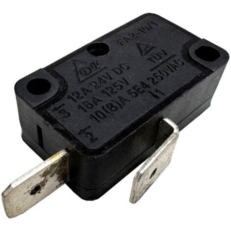 DF FA2-10/1 Mikroschalter 250V 16A 2Pin Schalter für Rasentrimmer uvm. (1/5)