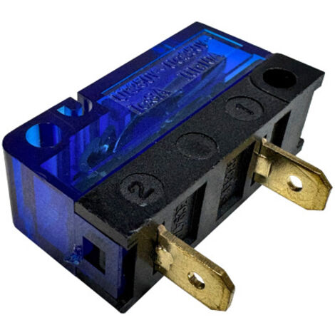 BADA WQKB01 Mikroschalter 250V 10A 2Pin Endabschalter Schalter Blau für Kettenzug uvm.