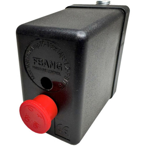Druckschalter FBANG 240V 15A 175psi inkl. Entlastungsventil und 4 Anschlussgewinde für Kompressor uvm.