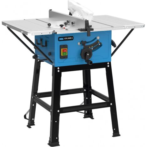Güde Tischkreissäge GTK 2000 A, 2000W, Aluminiumtisch, inkl. HM-Sägeblatt