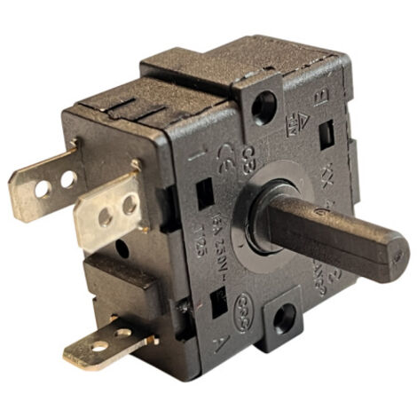 HONGLANG KX44 Drehschalter 3Pin 250V 16A T125 360 Grad