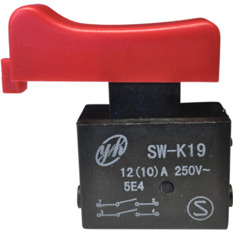 SW-K19 Drucktastenschalter 250V 12A Auslöseschalter