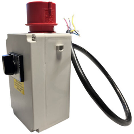 Motorstarter 400V 15A Anbauschalter für Stern- oder Dreieckschaltung mit Phasenwender