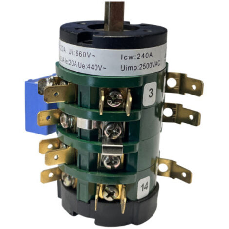 Schalter Schweißstufen 230V/0/400V 2-Stufen Schalter