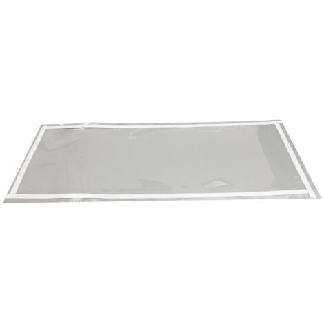 Wechselfolie Glasschutzfolie Klebefenster für Sichtfenster Strahlkabine 550mm x 250mm Sandstrahlkabine