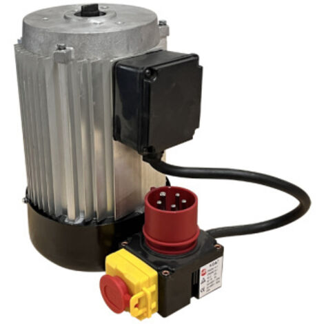 SECURA Elektromotor 400V 4,2 KW Mit Schalter - Ersatz Für Holzkraft HS 18-1100 ZE Holzspalter