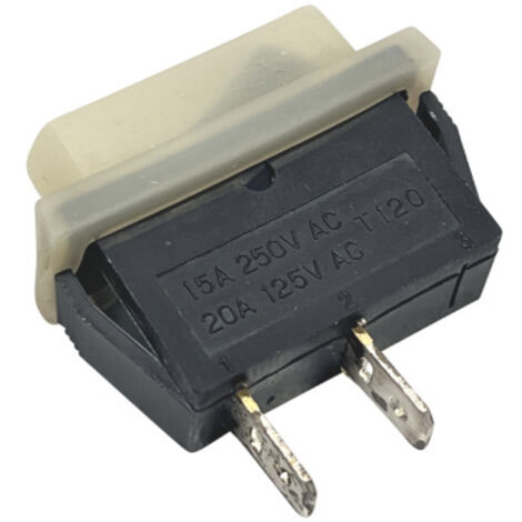 CED 20A 1-fach Zweipoliger Schalter Mit Neon-Anzeige - Ideal Für Heizungen & Starkstrom