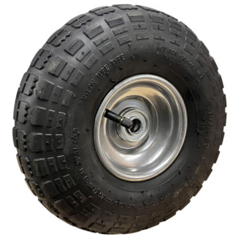 Rad Luftbereift 4.10 / 3.50-4 YY-16 für Gartenwagen, Bollerwagen, Gartenhäcksler
