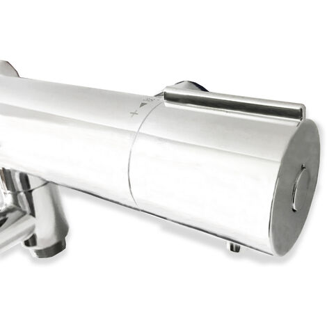SKY Bathroom Wall Mounted Thermostatic Shower Mixer Tap - Chrome1