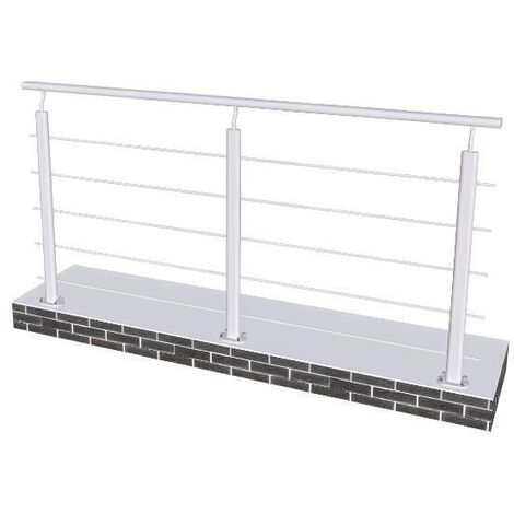 Sky Bathroom Angle Mobility Adjustable Handrail Matt Silver suitable for slopes/Steps/stairs 2mx0.87m