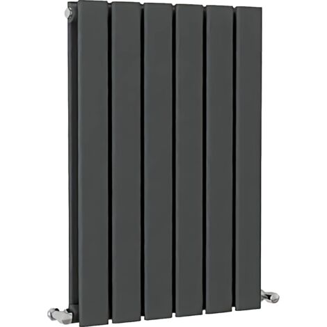 SKY Bathroom Flat Panel Radiator Horizontal 600x408mm Double Anthracite