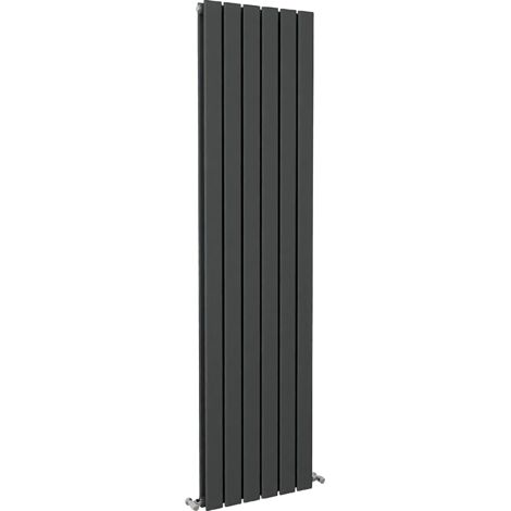 SKY Bathroom Flat Panel Radiator Vertical 1600x408mm Double Anthracite