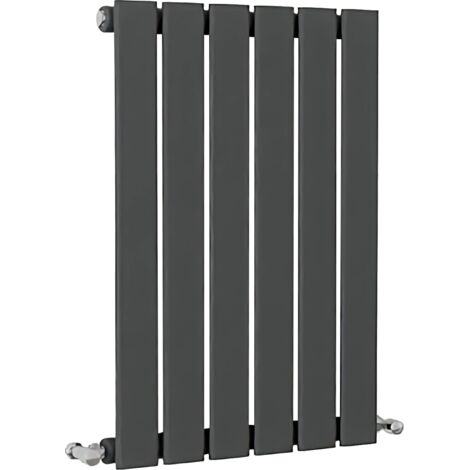 SKY Bathroom Flat Panel Radiator Horizontal 600x408mm Single Anthracite