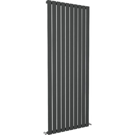 SKY Bathroom Flat Panel Radiator Vertical 1800x680mm Single Anthracite