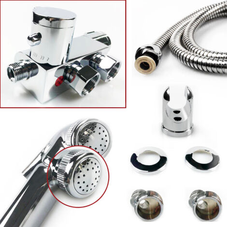 Sky Bathroom Thermostatic Mixer Bidets Toilet Valve Hand Held Douche Kit Muslim Spray Shower