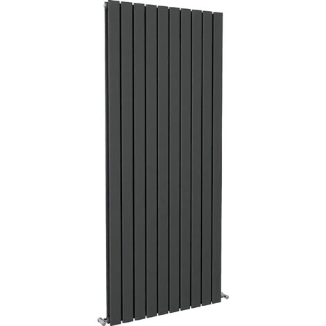 SKY Bathroom Flat Panel Radiator Vertical 1600x680mm Double Anthracite