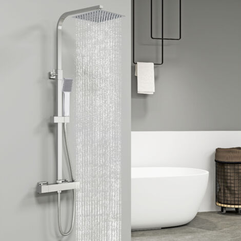 Sky Bathroom Thermostatic Mixer Shower Set With Shower Head Exposed