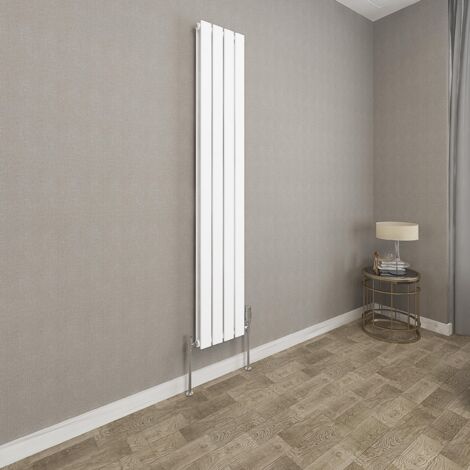 1600x272mm White Double Flat Panel Radiator Vertical Modern Central Heating Radiators