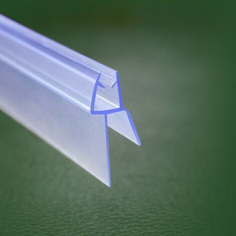 SKY Bath Shower Screen Door Seal Strip for 5-6mm Glass Thickness 12mm Seals  Gap (Type 2)