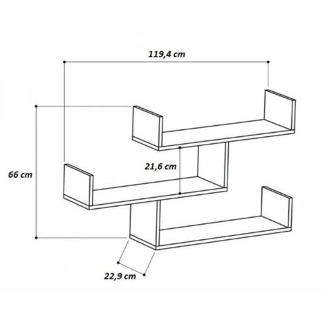 Bianco lhasa estntry 119x66x23 cm