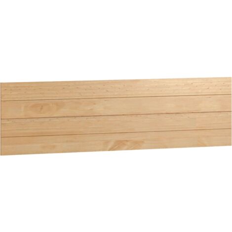 Tête de lit en bois de pin couleur chêne 156 cm (1/5)