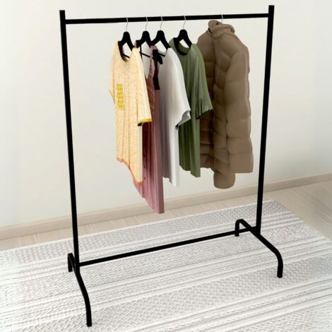 Donkey Percher pour Métal Noir Clothing 104x137x48 cm