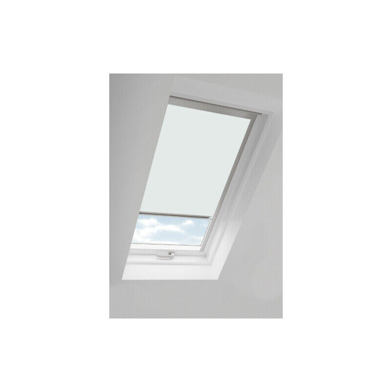 Ultra White Thermal Blackout Skylight Roller Blinds (Velux Roof Windows