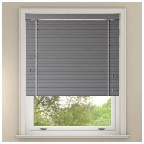 Faux Wood Venetian Blind with tapes135200LGFW