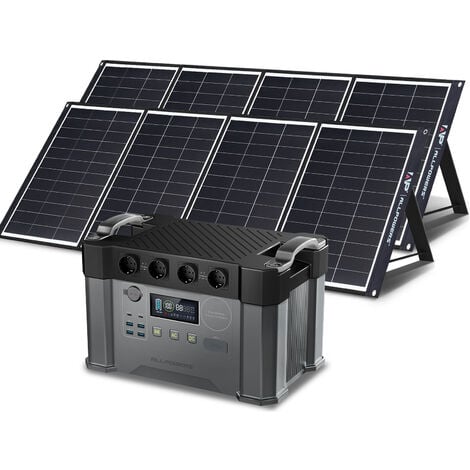 3000 Watt Plug & Play Solaranlage mit Aufputzsteckdose, Growatt  Wechselrichter, Solarspace