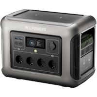 ALLPOWERS Tragbare Powerstation R1500, 1152Wh LiFePO4 Akku, 1800W Solargenerator, 0-80% geladen in 40 Min mit UltraFast Modus Mobile Notstromversorgung für Garten Party Reise Camping Wohnmobile