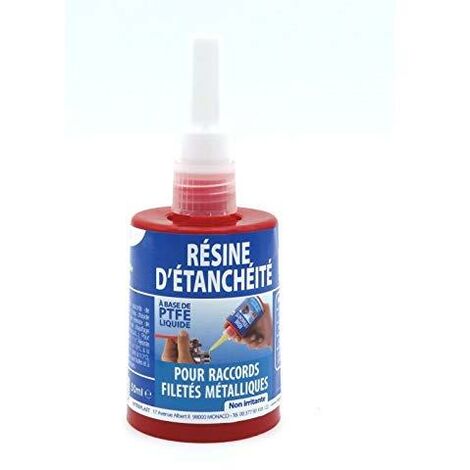 Resine d'étanchéité pour raccords métalliques 50ml