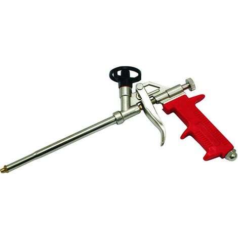 Pistolet applicateur de mousse polyuréthane – Corps en acier inoxydable – Poignée ergonomique – Réglage du débit précis – Beast