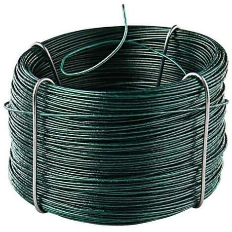 Fil métallique plastifié 50 mètres – Diamètre 0.8 mm pour travaux de précision – Résistant à la corrosion – Pour fixation et bricolage – Achat Utile
