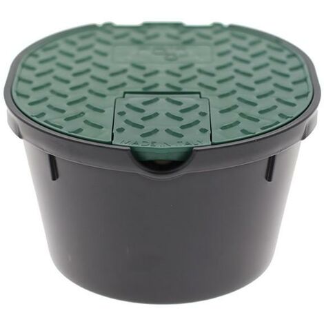 Outile – Bouche d'arrosage 3/4 avec vanne papillon – Clapet pour passage d'eau sans ouvrir – Corps en polypropylène renforcé – Résistant aux chocs et gel