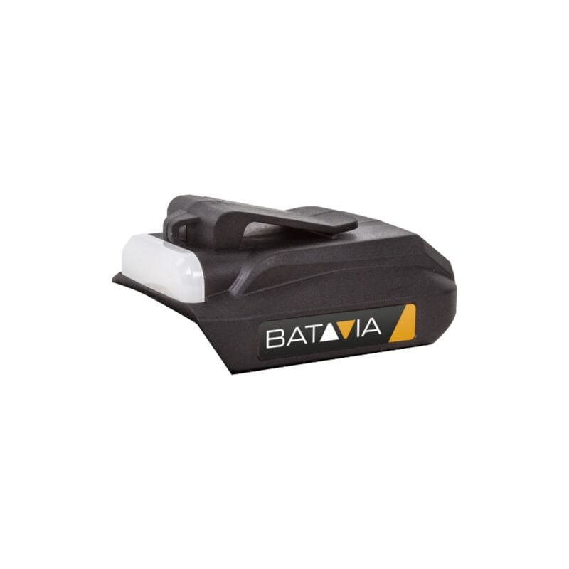 Adaptador USB de batería y linterna 18V MAXXPACK | Excl. Batería & Cargador