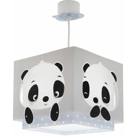 Lampadario sospensione Panda Azzurro