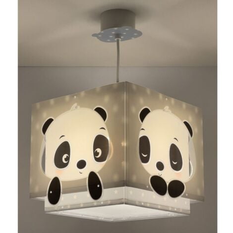 Lampadario sospensione Panda Azzurro