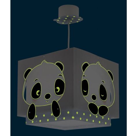 Lampadario sospensione Panda Azzurro